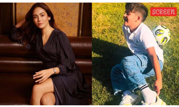 Alt Key: Shahid Kapoor with wife Mira Rajput and son Zain celebrating his 7th birthday